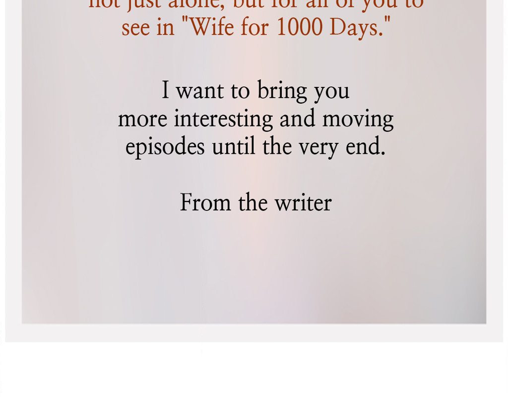 Wife for 1000 Days