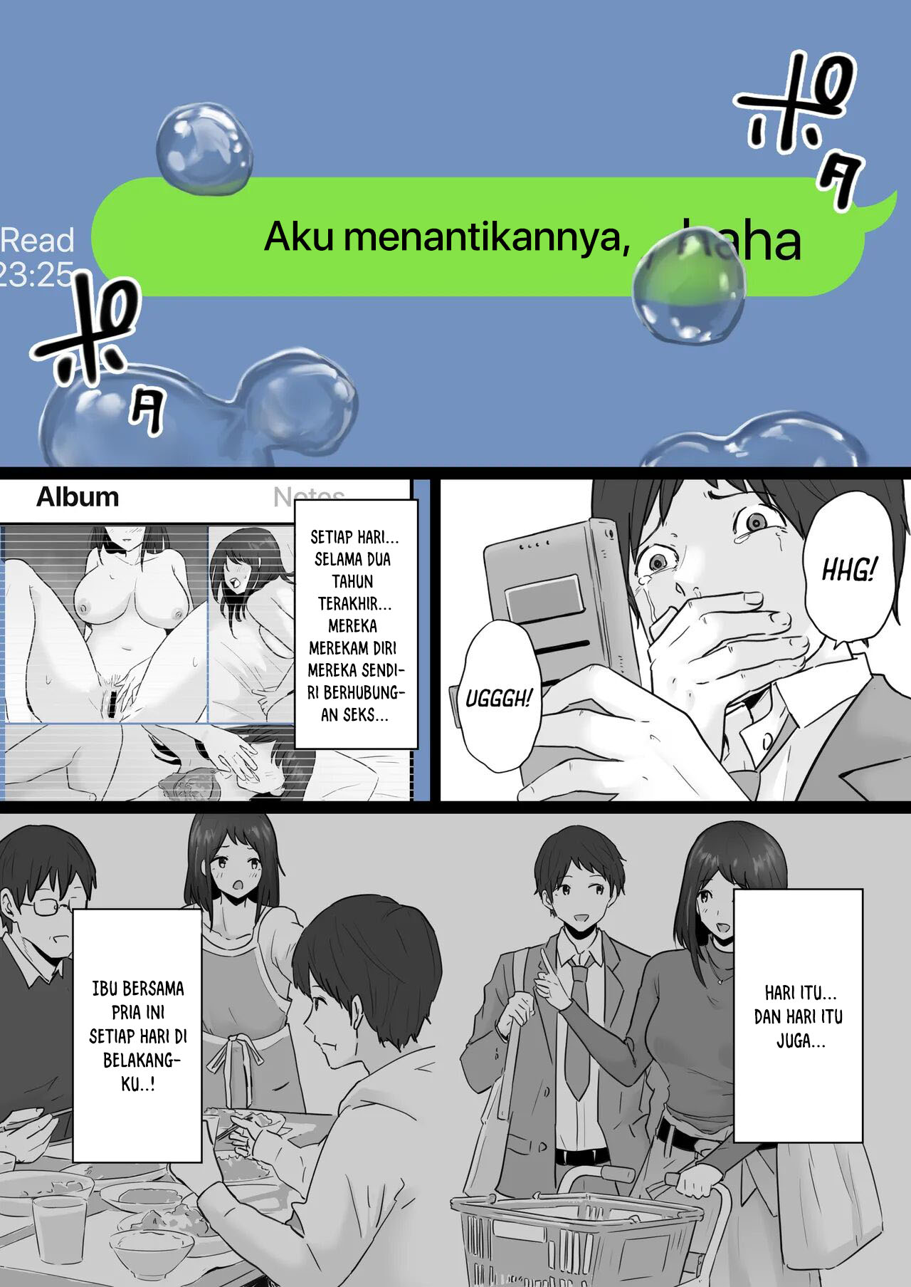 Houkai Kazoku -Hahaoya ga Yakuza to no Sex ni Hamatta Hanashi- Chapter 1