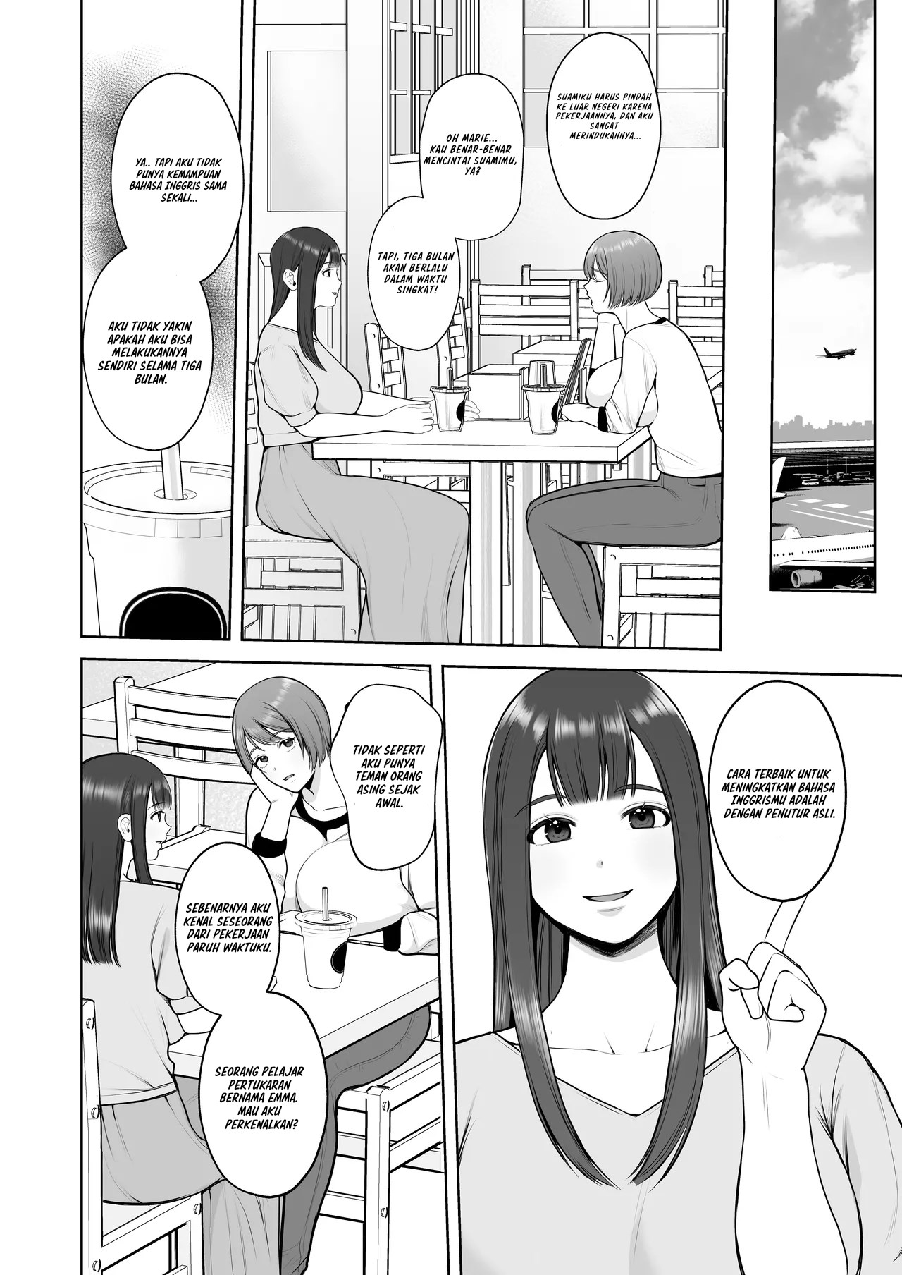 Kokujin-sama no Gokubuto Chinpo de Ochita Hitozuma Chapter 1