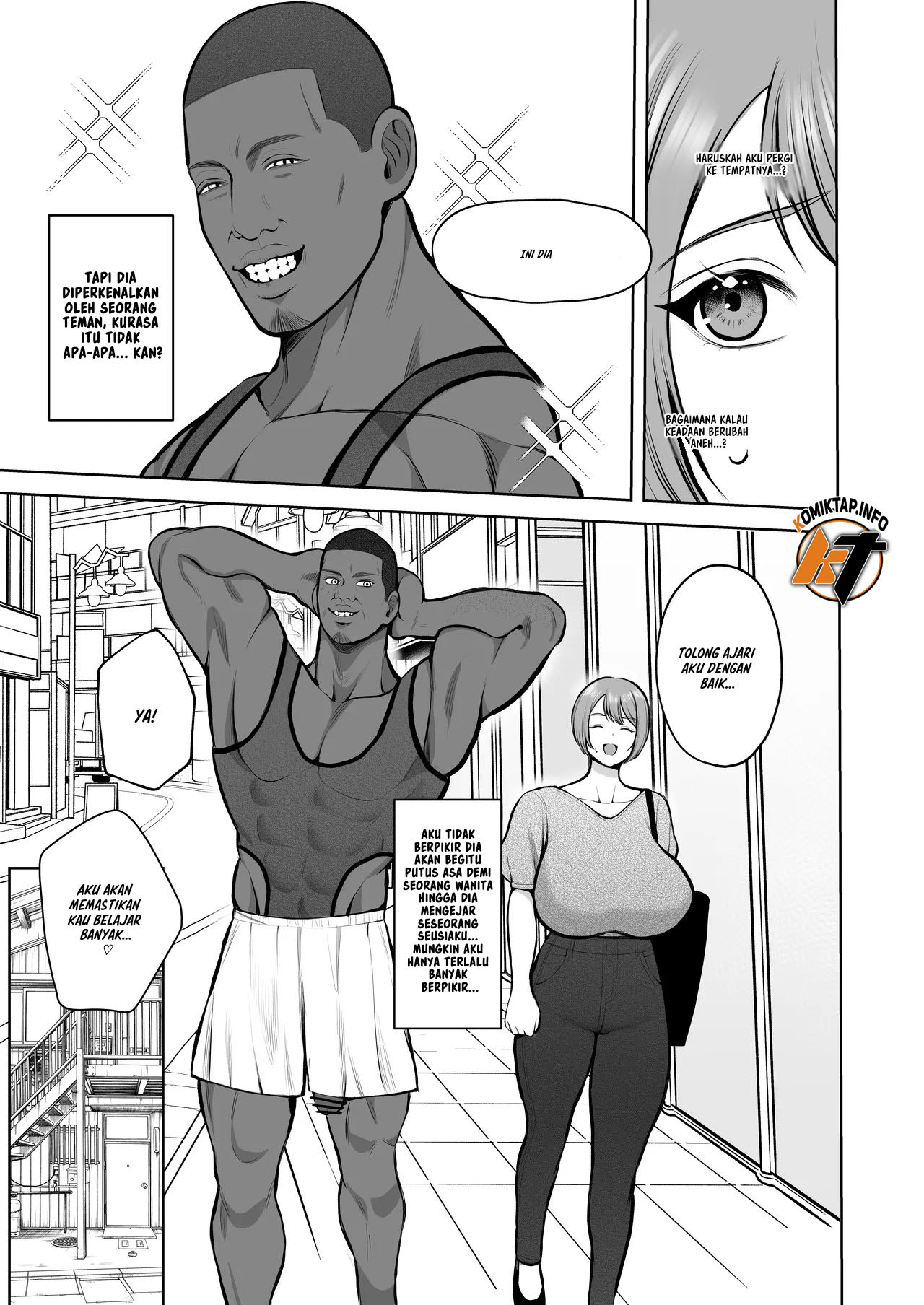 Kokujin-sama no Gokubuto Chinpo de Ochita Hitozuma Chapter 1