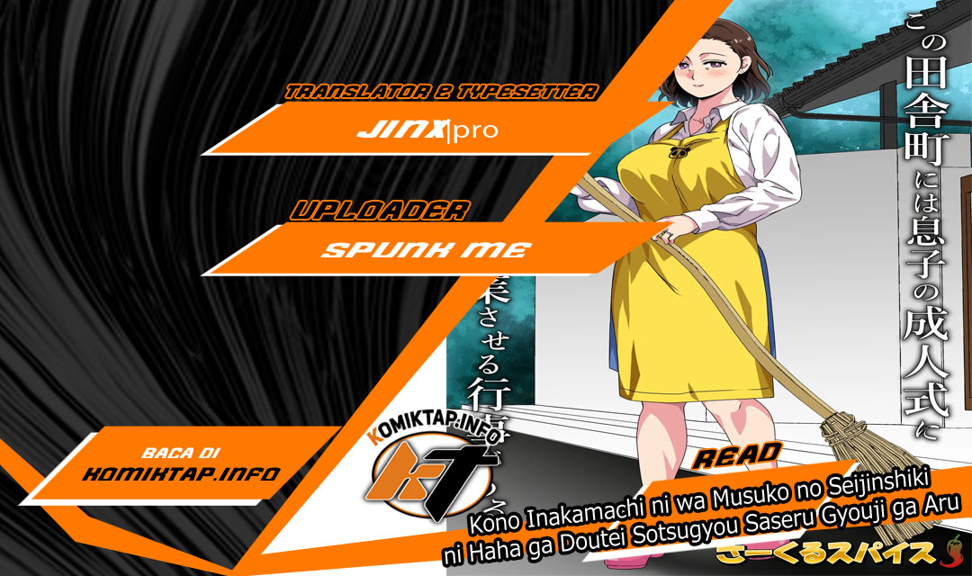 Kono Inakamachi ni wa Musuko no Seijinshiki ni Haha ga Doutei Sotsugyou Saseru Gyouji ga Aru Chapter 1
