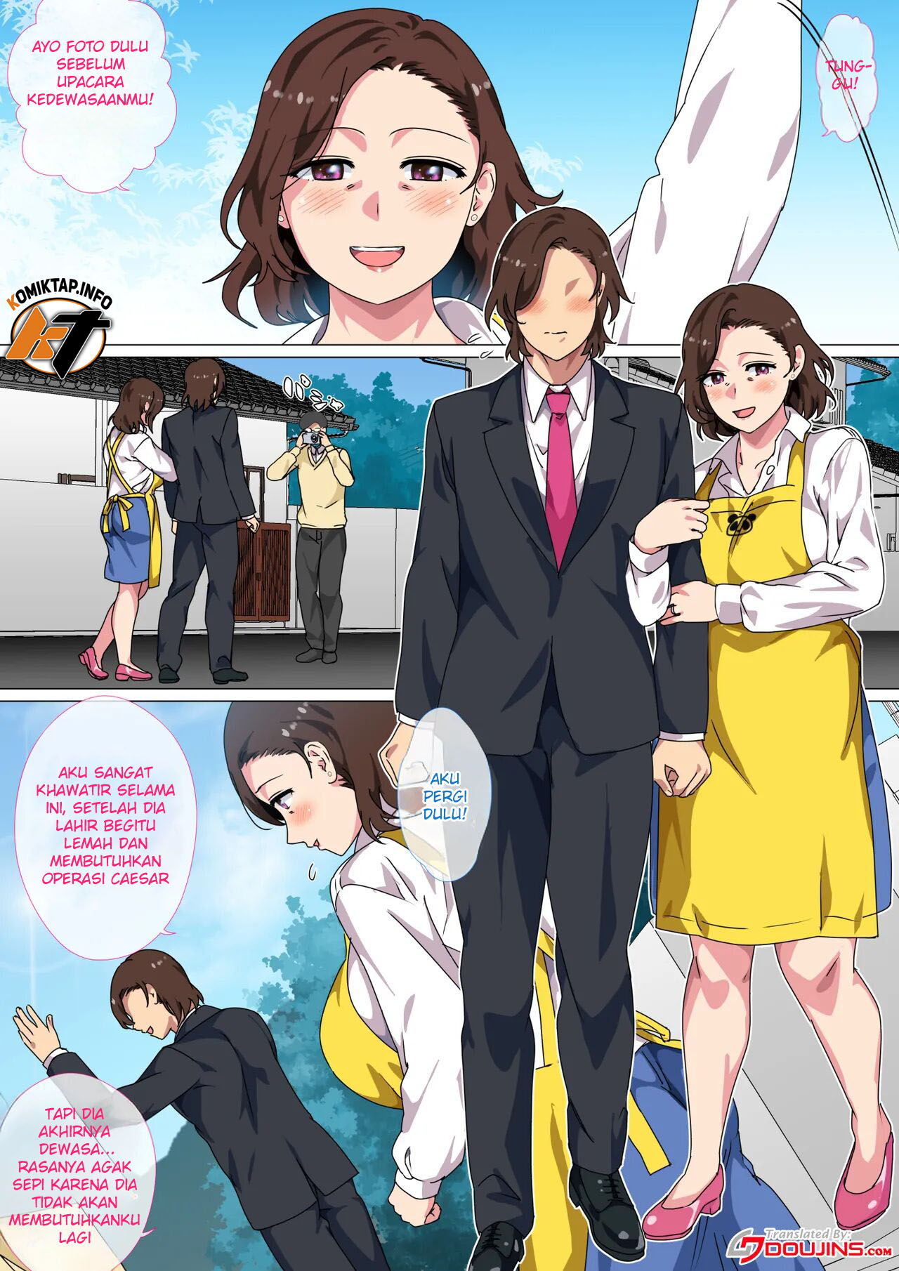 Kono Inakamachi ni wa Musuko no Seijinshiki ni Haha ga Doutei Sotsugyou Saseru Gyouji ga Aru Chapter 1