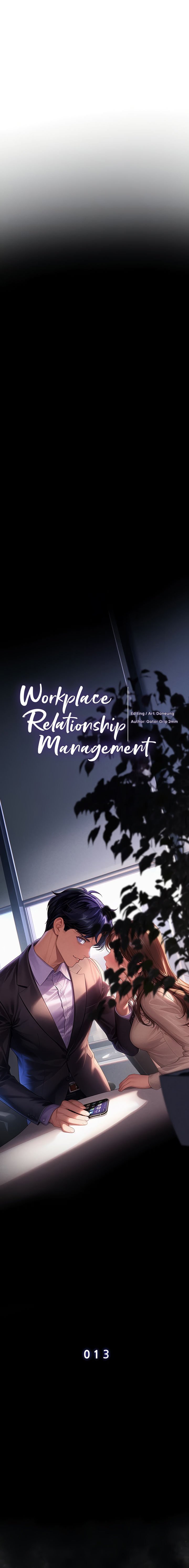 Workplace Relationship Management Chapter 13