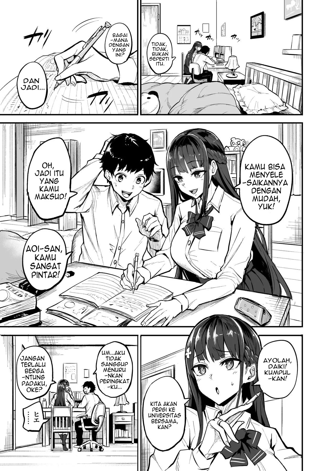 Kanojo ga Gaikokujin ni Netorareru Manga Ouchi Fuck Hen Chapter 1