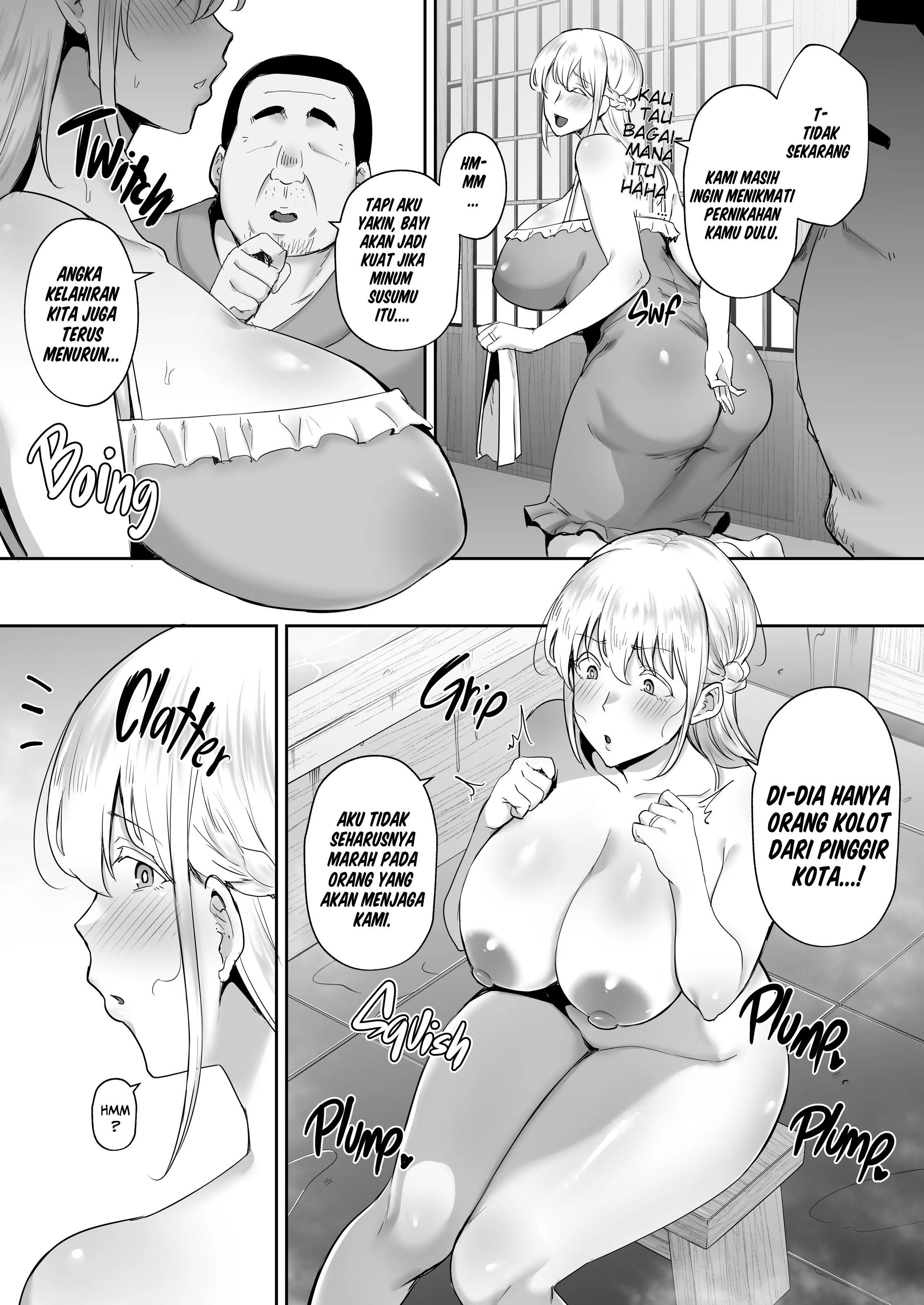 Netorareta Bakunyuu Blonde Zuma Elena – Yamato Nadeshiko ni Akogaretetara Onaho Nadeshiko ni Nattemashita Chapter 1