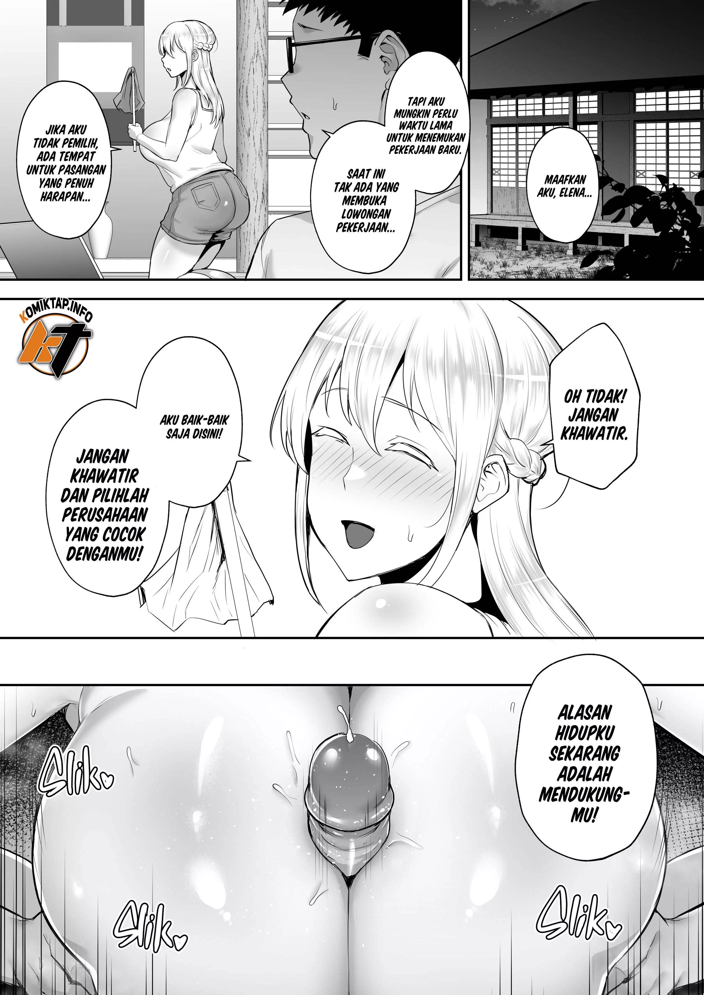 Netorareta Bakunyuu Blonde Zuma Elena – Yamato Nadeshiko ni Akogaretetara Onaho Nadeshiko ni Nattemashita Chapter 1