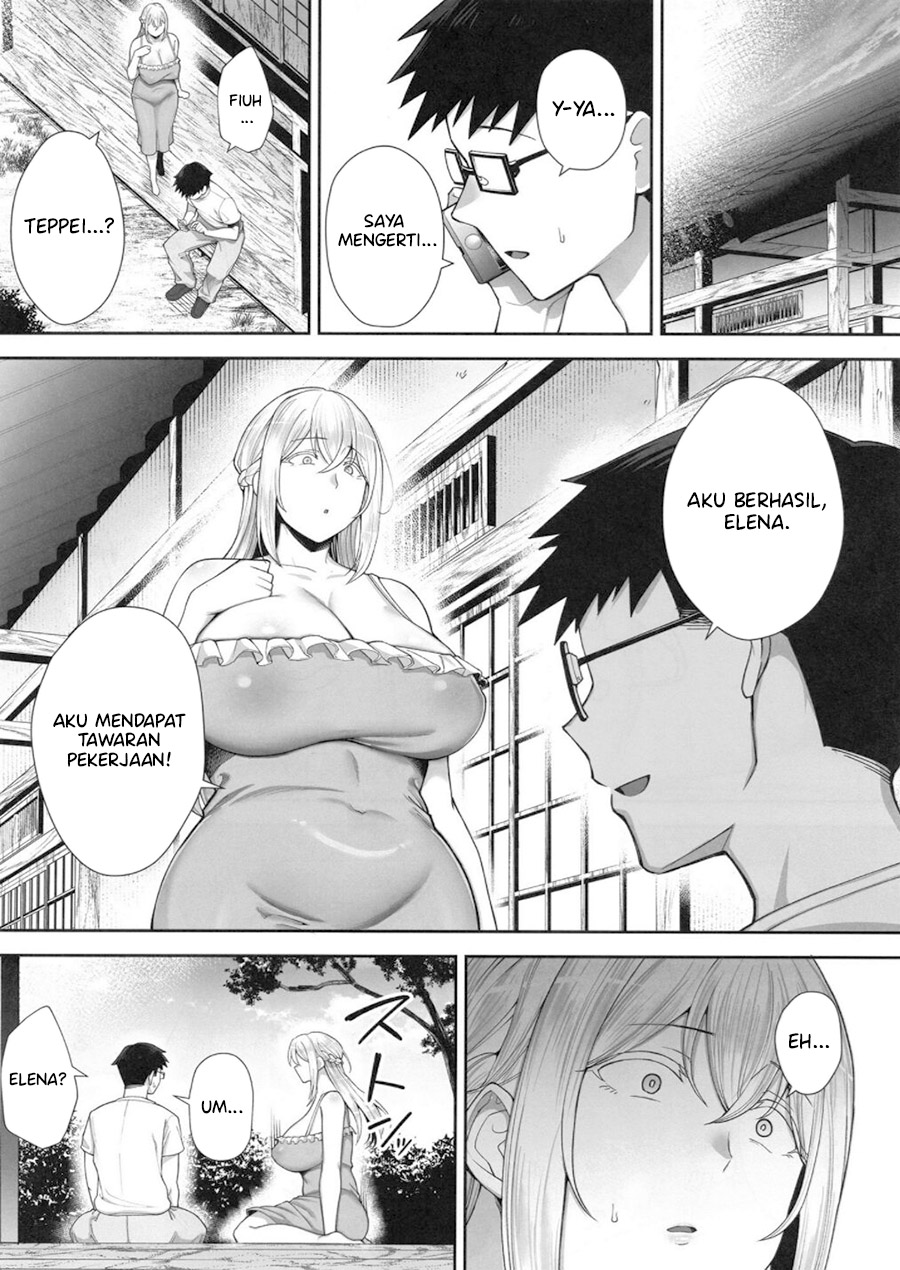 Netorareta Bakunyuu Blonde Zuma Elena – Yamato Nadeshiko ni Akogaretetara Onaho Nadeshiko ni Nattemashita Chapter 2