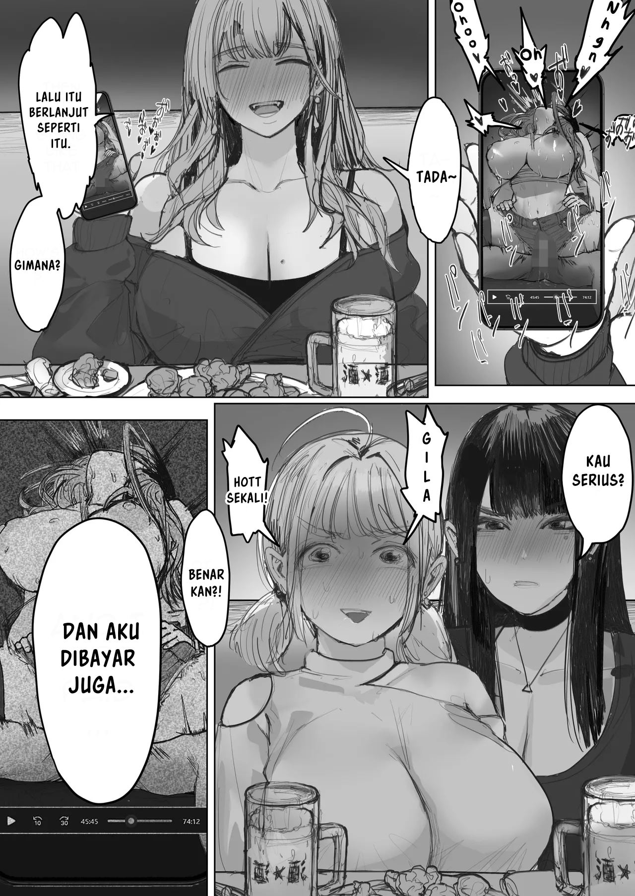 Shakkin Gal 3-nin ga Doujin AV Satsuei shita Kekka Chapter 1