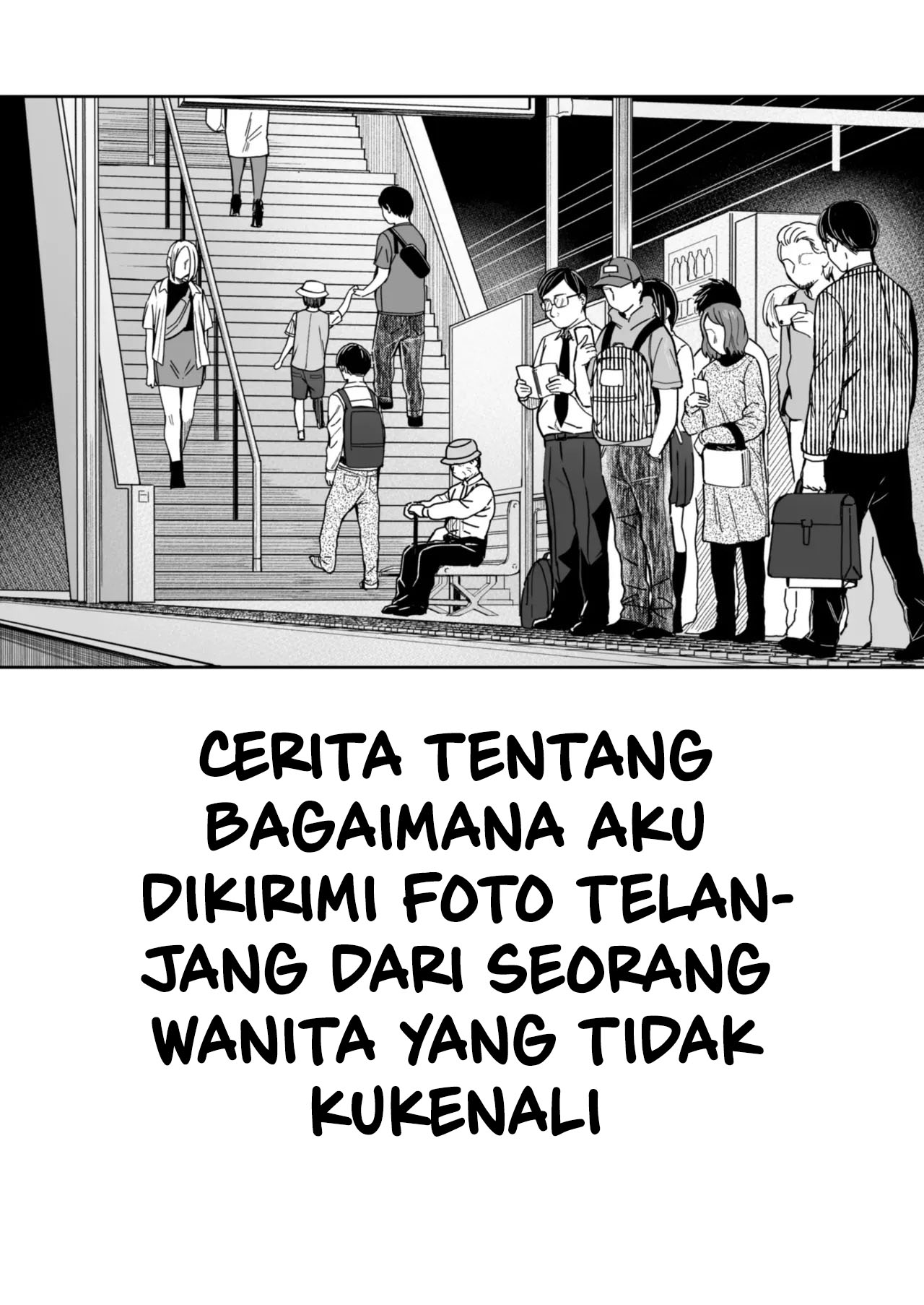 Shiranai Josei kara Gazou Kyouyuu de Eroi Jidori ga Okuraretekita Hanashi Chapter 1