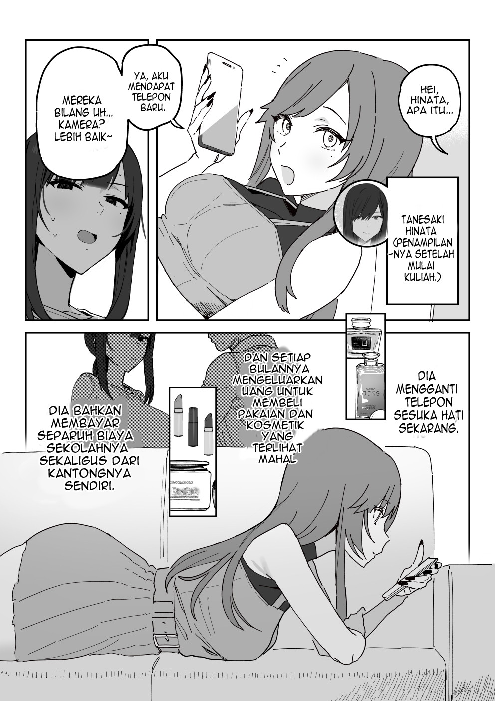 Tanesaki Kaori (39), Musume no Kawari ni Doujin AV Debut Chapter 1