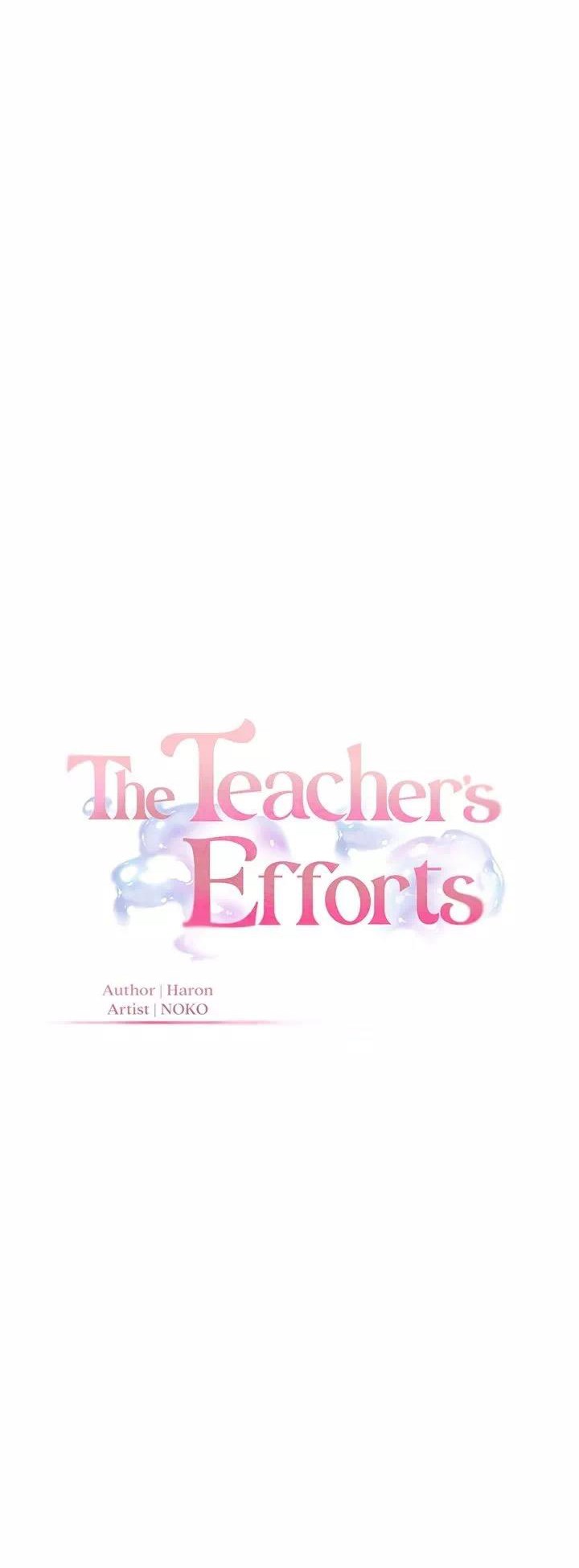 The Teachers’ Effort Chapter 21