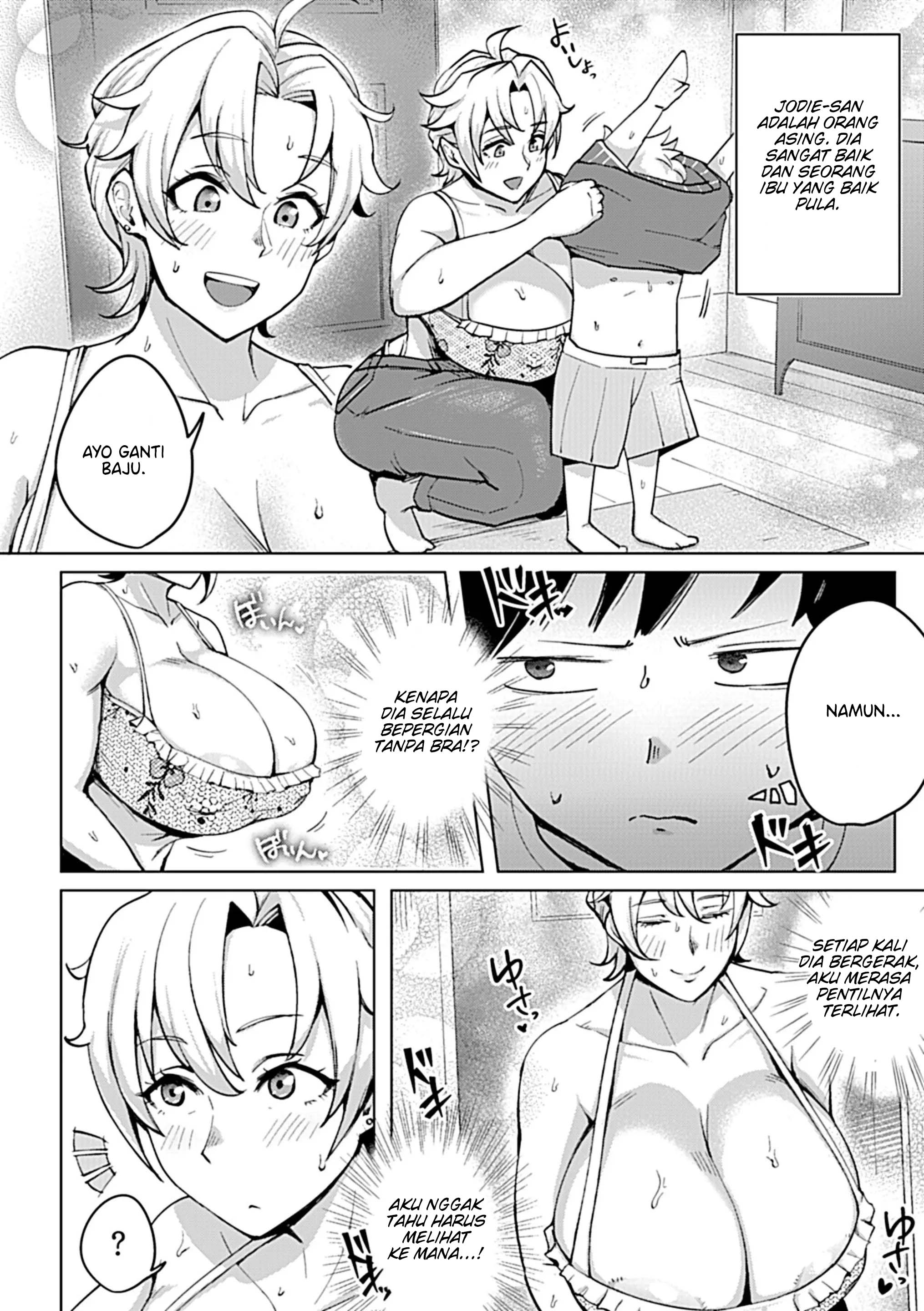 Kinpatsu kyonyuu hitodzuma jodie-san no EchiEchii sukinshippu Chapter 1