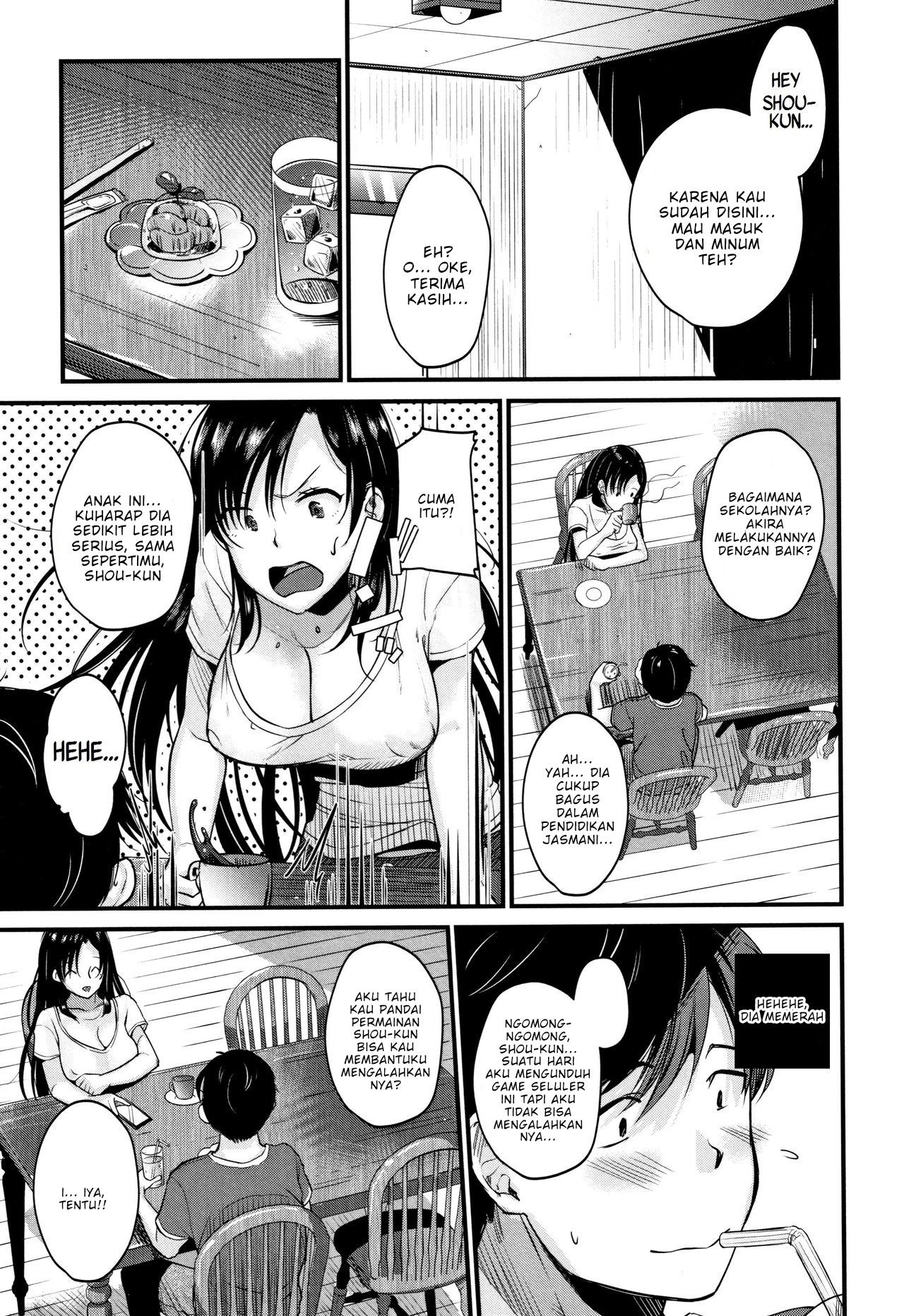 Kyonyuu Mama no Onayami Kaiketsu Saku Chapter 1