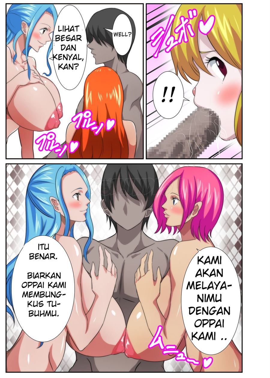 Bakunyuu Heroine no Harem Rakuen Chapter 1