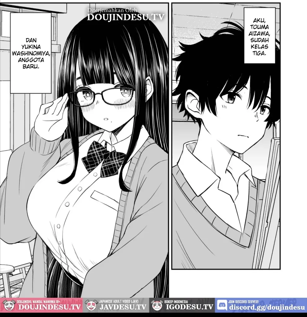 Bijutsubu no Kyonyuu Kouhai ga Nude Model ni Natta Kekka Amari ni Ero Sugite Ore no Geijutsu ga Bakuhatsushita Hanashi Chapter 1