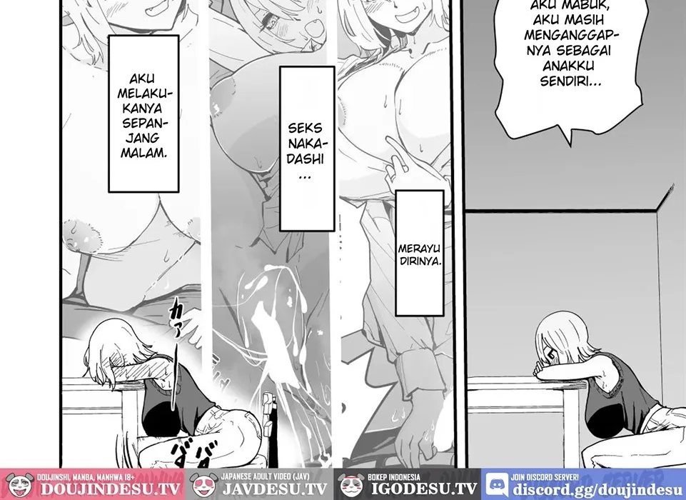 Boku no Gal Kaa-san – Bakunyuu Gal Haha to Amaama Asedaku Noukou Nakadashi Sex! Chapter 1