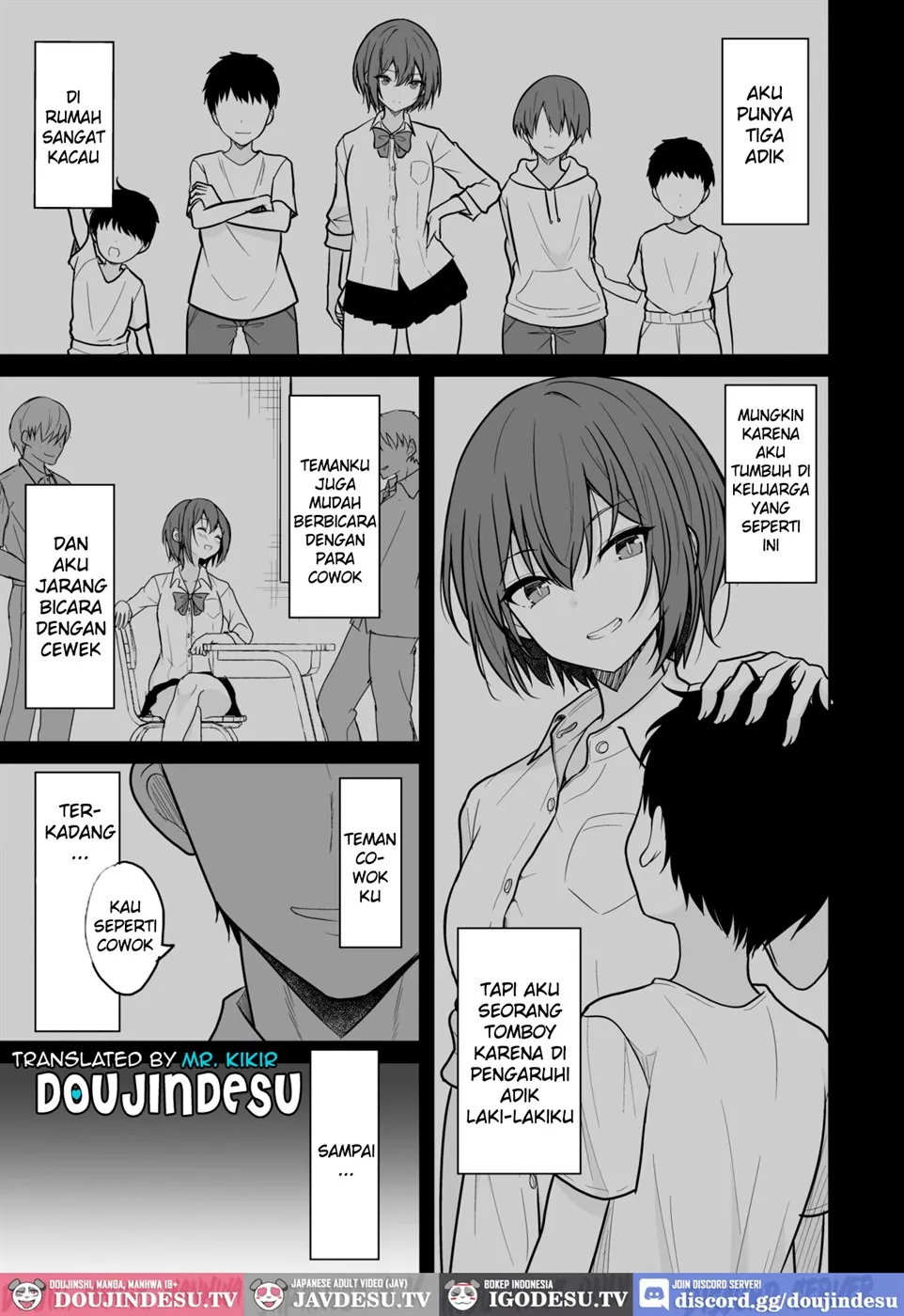 Boyish na Kanojo o Ecchi na Mesu ni Suru made Chapter 1