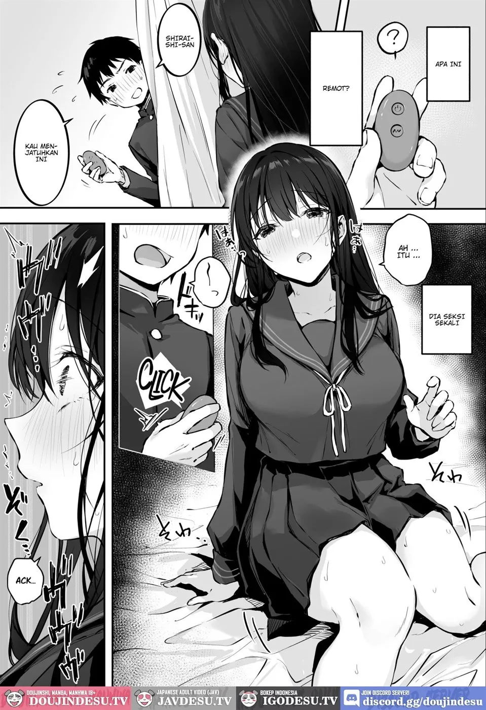 Dosukebe Bishoujo JK to Hokenshitsu Ecchi. Chapter 1