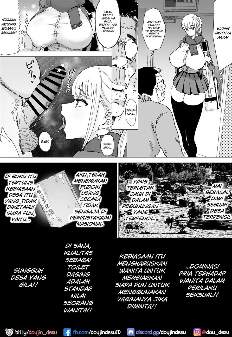 Ecchi na Fuushuu ga Aru Kaso Shuuraku no Ohanashi Chapter 3