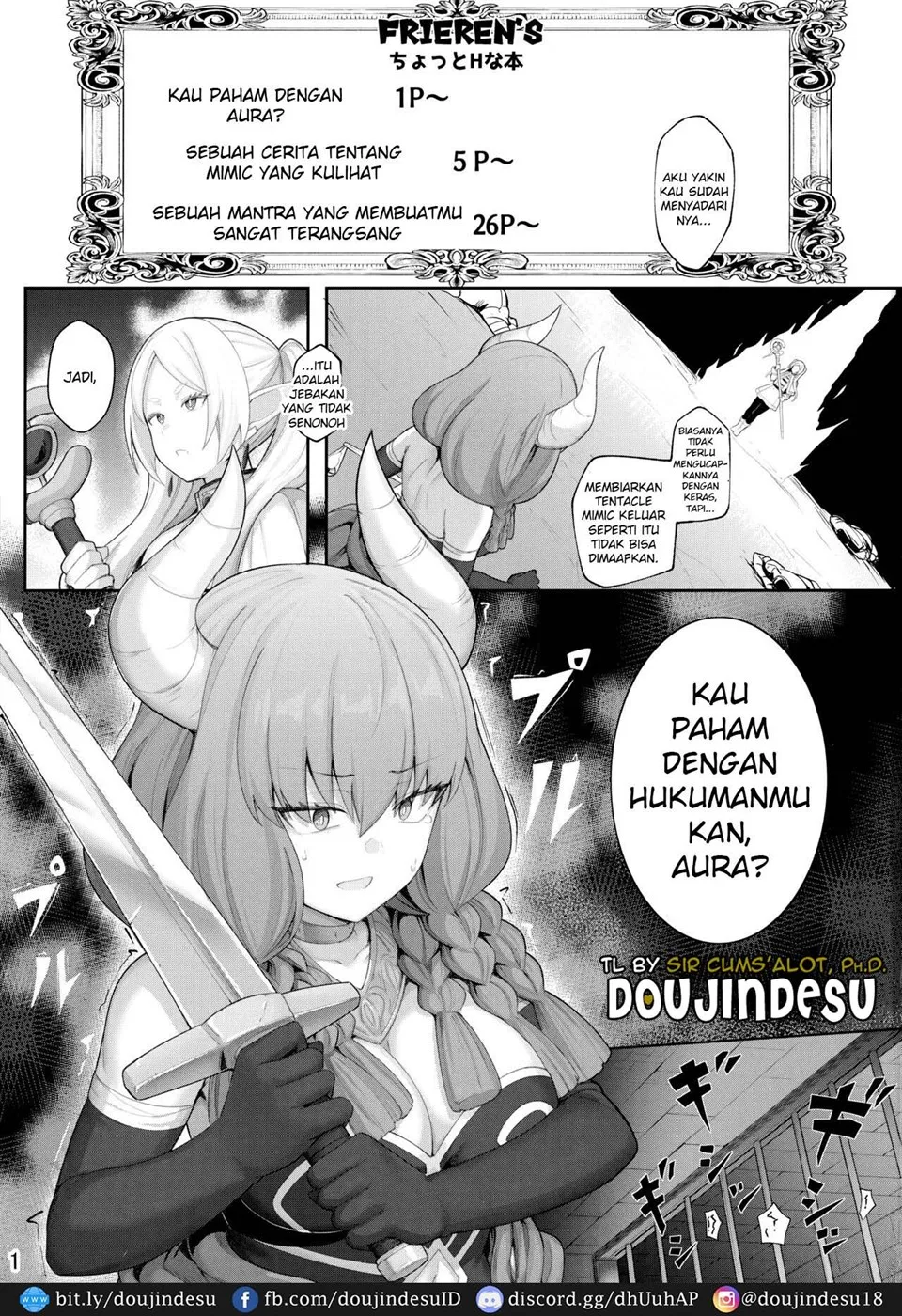 Frieren’s Chotto H na Hon Chapter 1