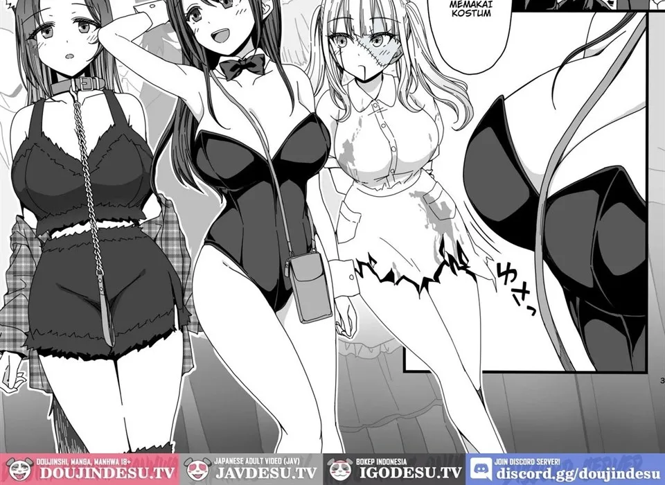 Halloween de Ukareta Gal-tachi ni Saimin Seisai o!! Chapter 1