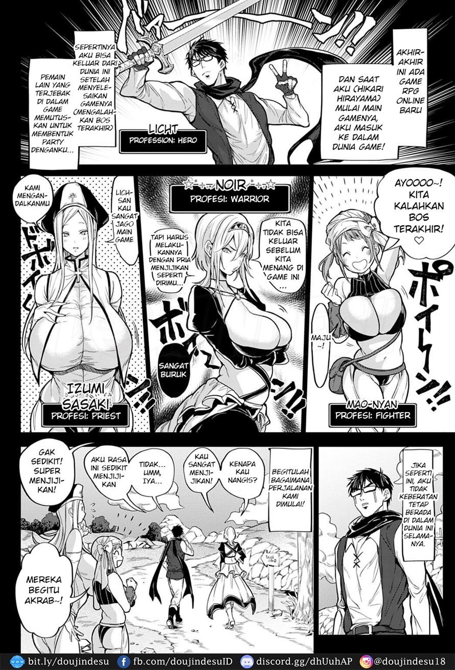 Harem Quest Ore to Bijo to Oppai to Isekai Nikuyoku Seikatsu Chapter 1