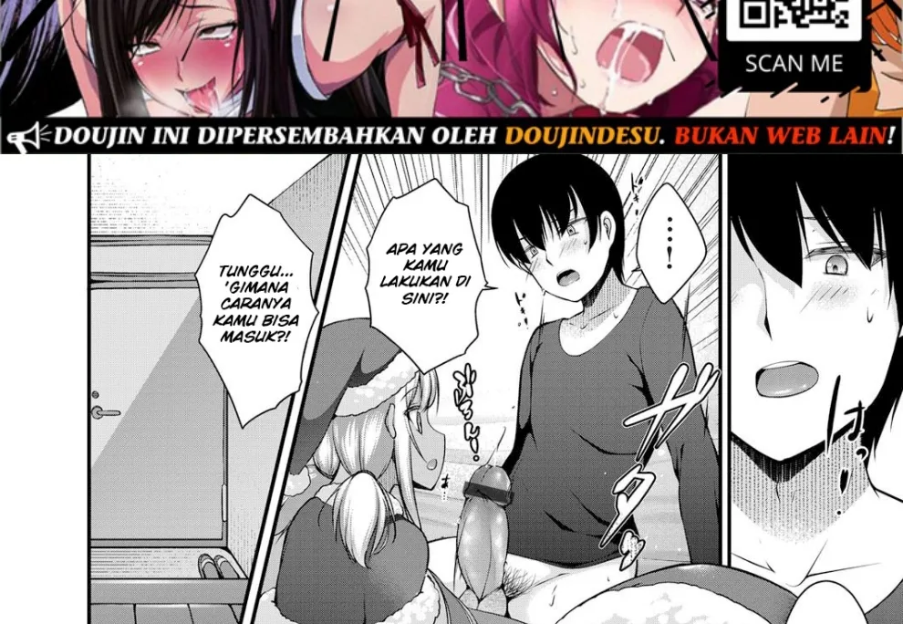 Inaka kara Oshikakete Kita Santa Cos Shita Kuro Gal JK na Imouto to Papakatsu Shite Shimatta Hanashi Chapter 1