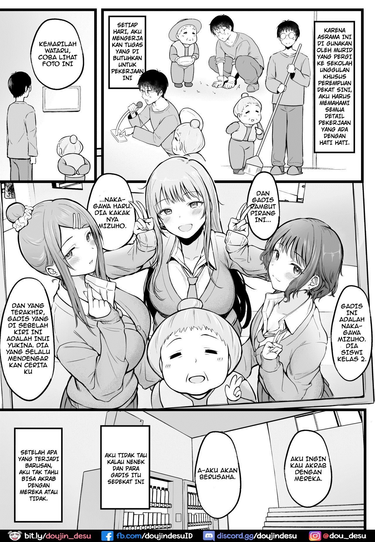 Joshiryou Kanrinin no Boku wa Gal Ryousei ni Furimawasarete masu Chapter 1