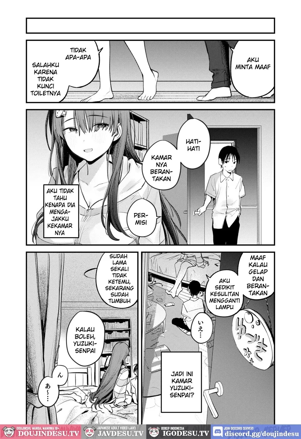 Mamono no Heya ~6 nen-buri ni Saikai shitara Hikkikomori Neet ni Natteita Shinyuu no Oneesan ni Semerarete Seieki o Shiboritorareru Hanashi Chapter 1