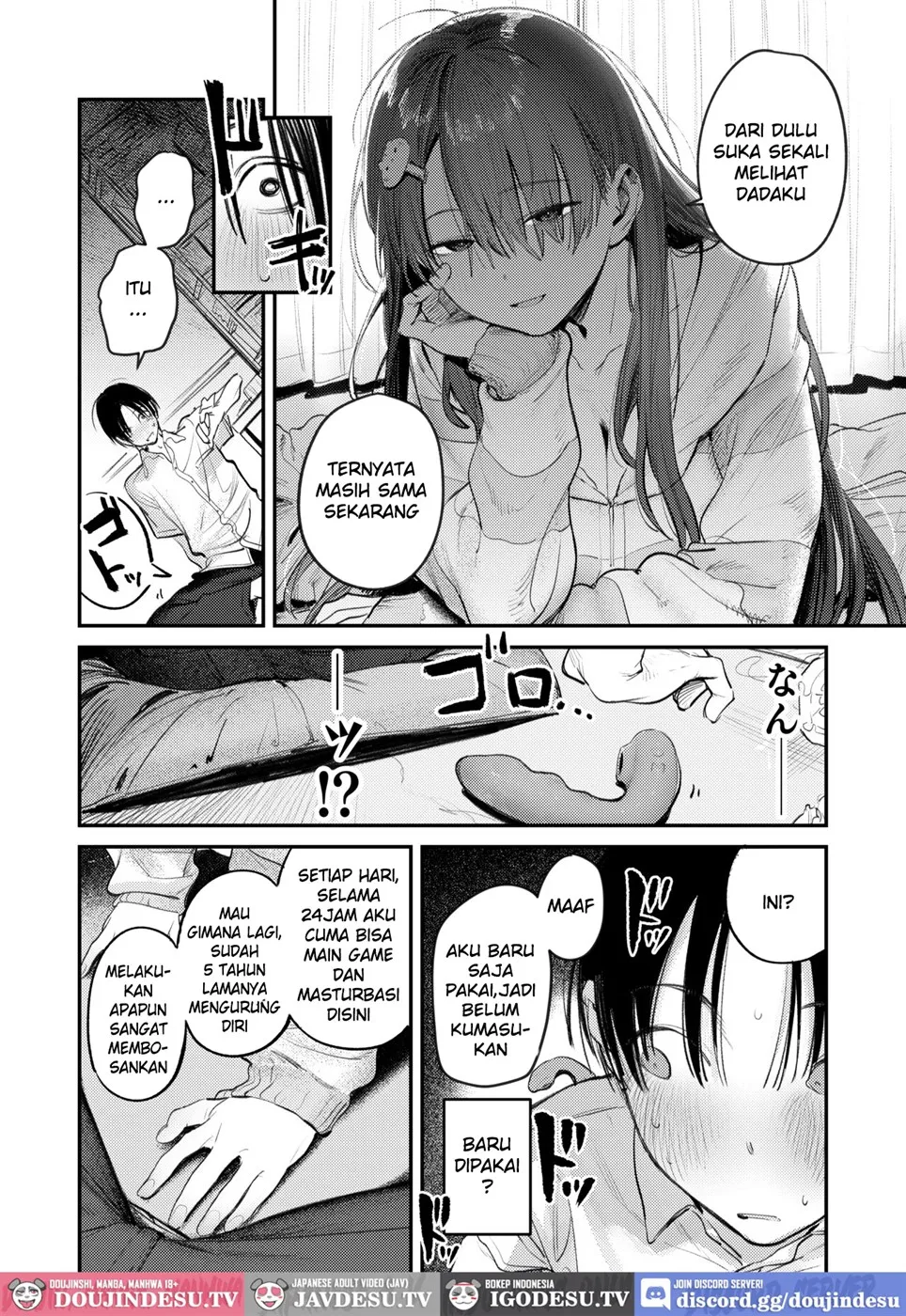 Mamono no Heya ~6 nen-buri ni Saikai shitara Hikkikomori Neet ni Natteita Shinyuu no Oneesan ni Semerarete Seieki o Shiboritorareru Hanashi Chapter 1