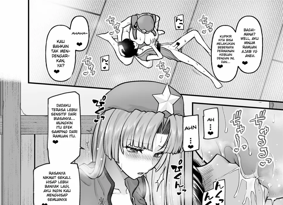 Monban no Onee-san no Asedaku Milk Oppai Chapter 1