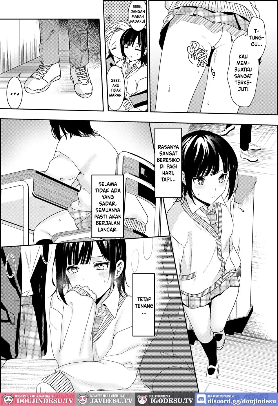 Muttsuri Shojo JK No Yokubou Kaihou Ecchi Chapter 1