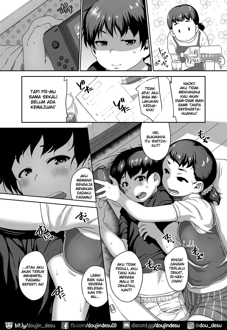 Onee-chan wa Tada Momu Dakejanai! Chapter 1