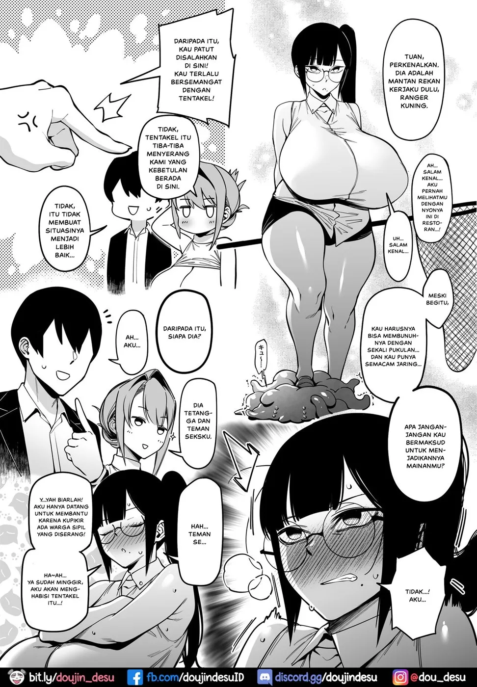 Otonari-san wa Yami Soshiki ni Nikutai Kaizou sareta Moto Seigi Sentai Member deshita Chapter 3