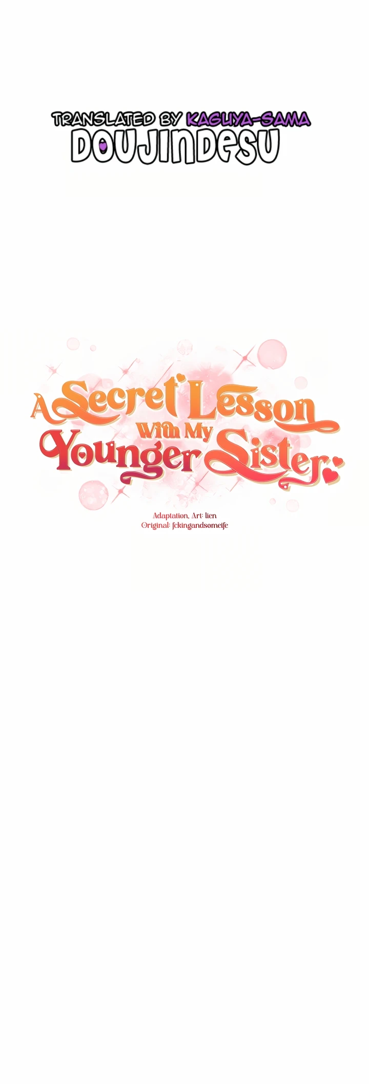 Secret Lesson with My Sister Chapter 5