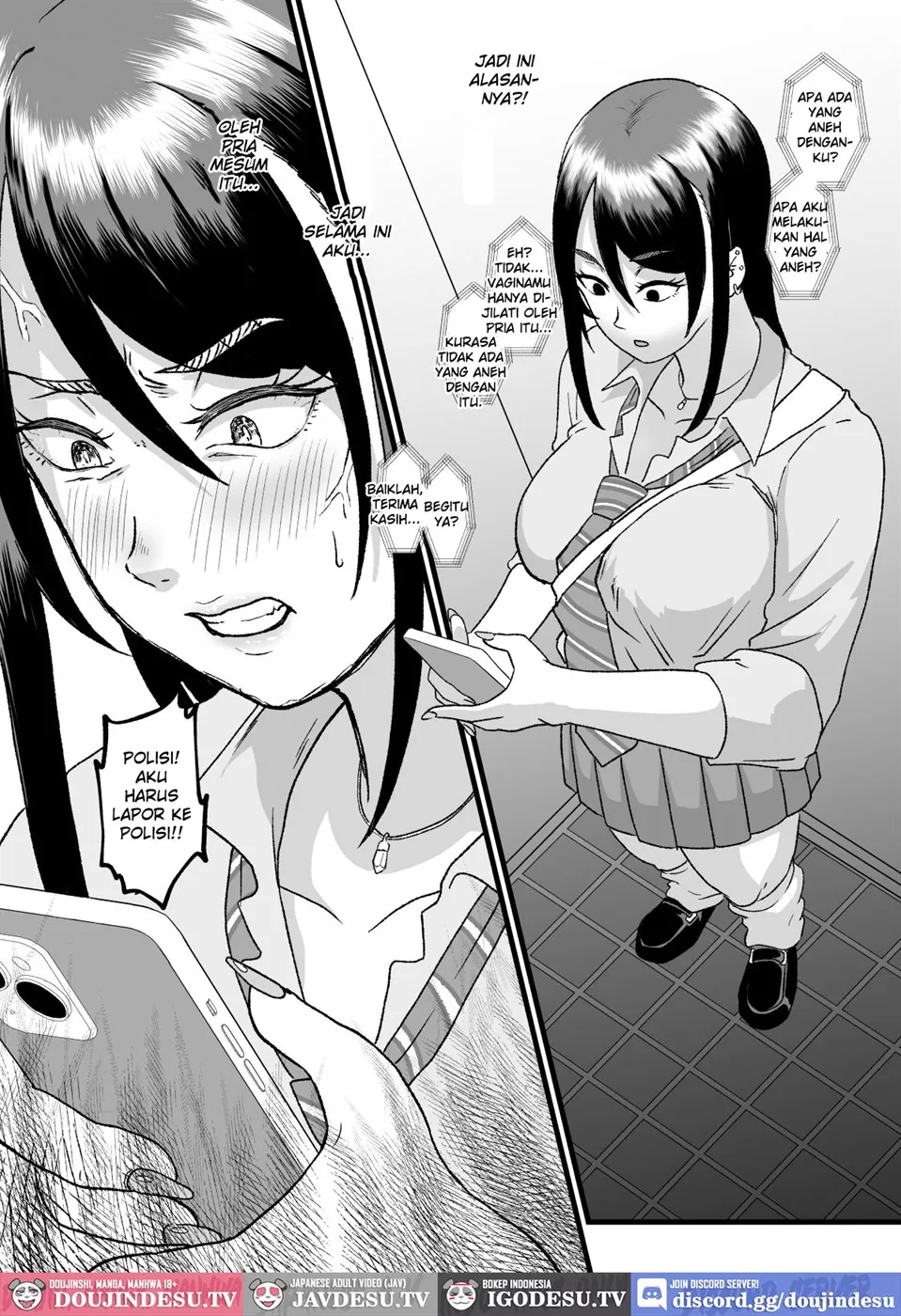 Tsuugaku Densha ni Arawareta Ninshiki Kaihen Oji-san Chapter 1