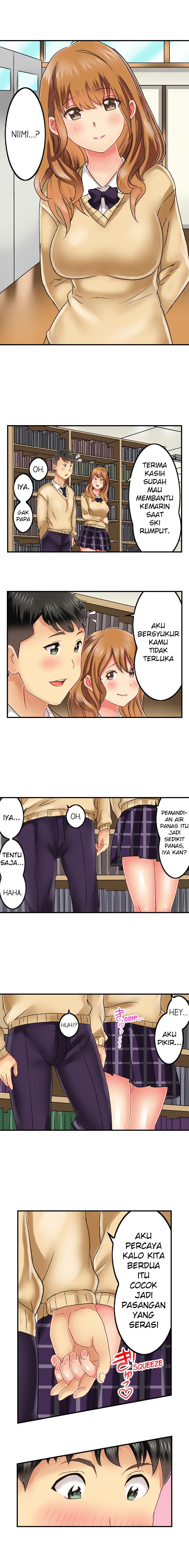 Zoukin-gake de Me no Mae no Pantsu ni Mura~tsu… Sonomama Sounyuu re Chaimashita. Chapter 34