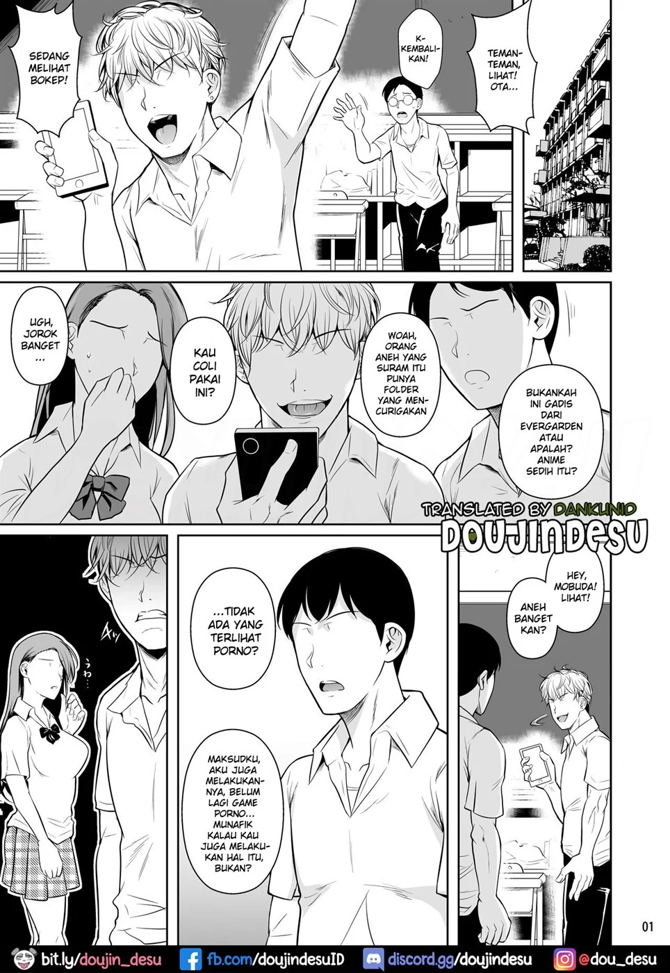 Bocchi no Mob ga Tadashii Sentaku o Shite Seiso Shoujo to Tsukiau. Mochiron Sex mo Suru Chapter 1