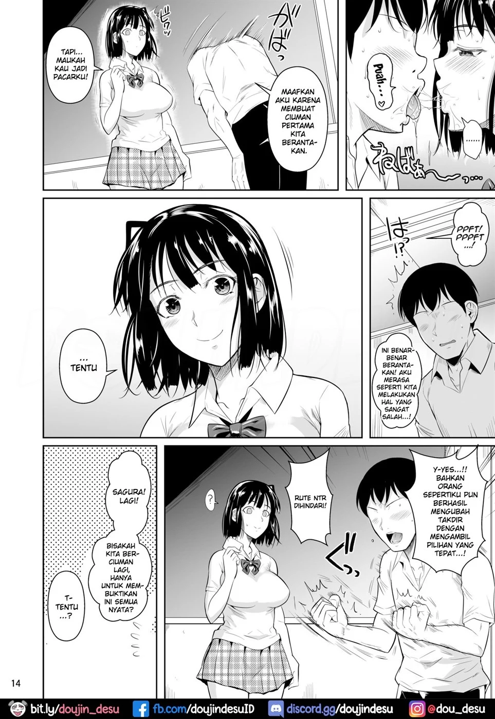 Bocchi no Mob ga Tadashii Sentaku o Shite Seiso Shoujo to Tsukiau. Mochiron Sex mo Suru Chapter 1