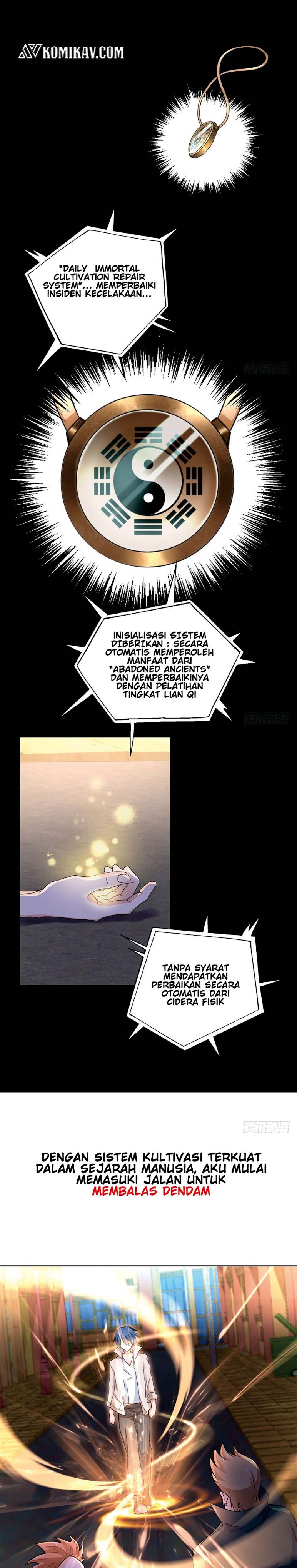 The Strongest Daily Immortal Cultivation Repair System in The City