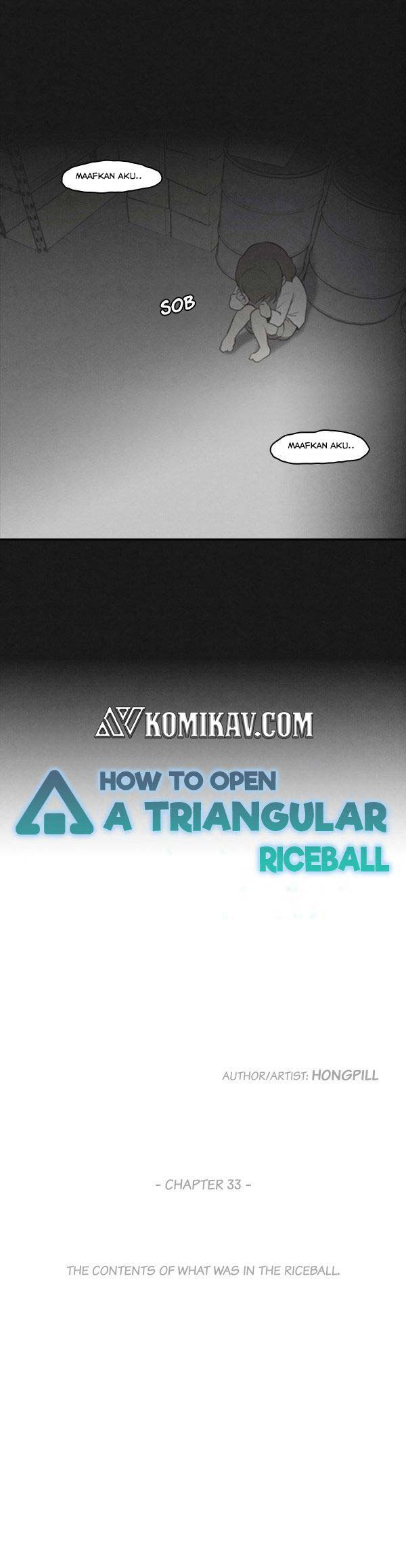 How to Open a Triangular Riceball