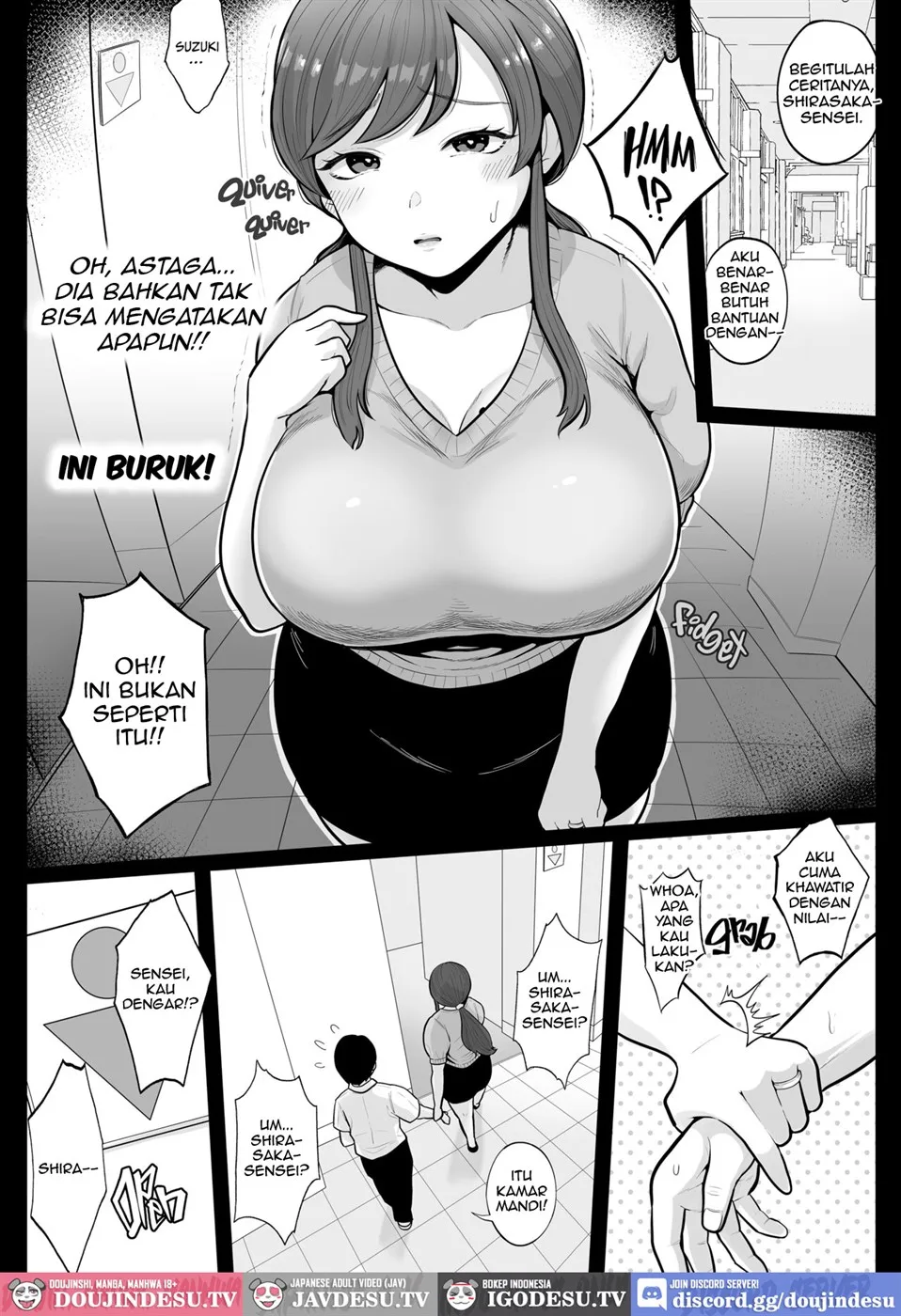 Akabare Shita Hitozuma Kyoushi to Nettori Sex Hoshuu Chapter 1