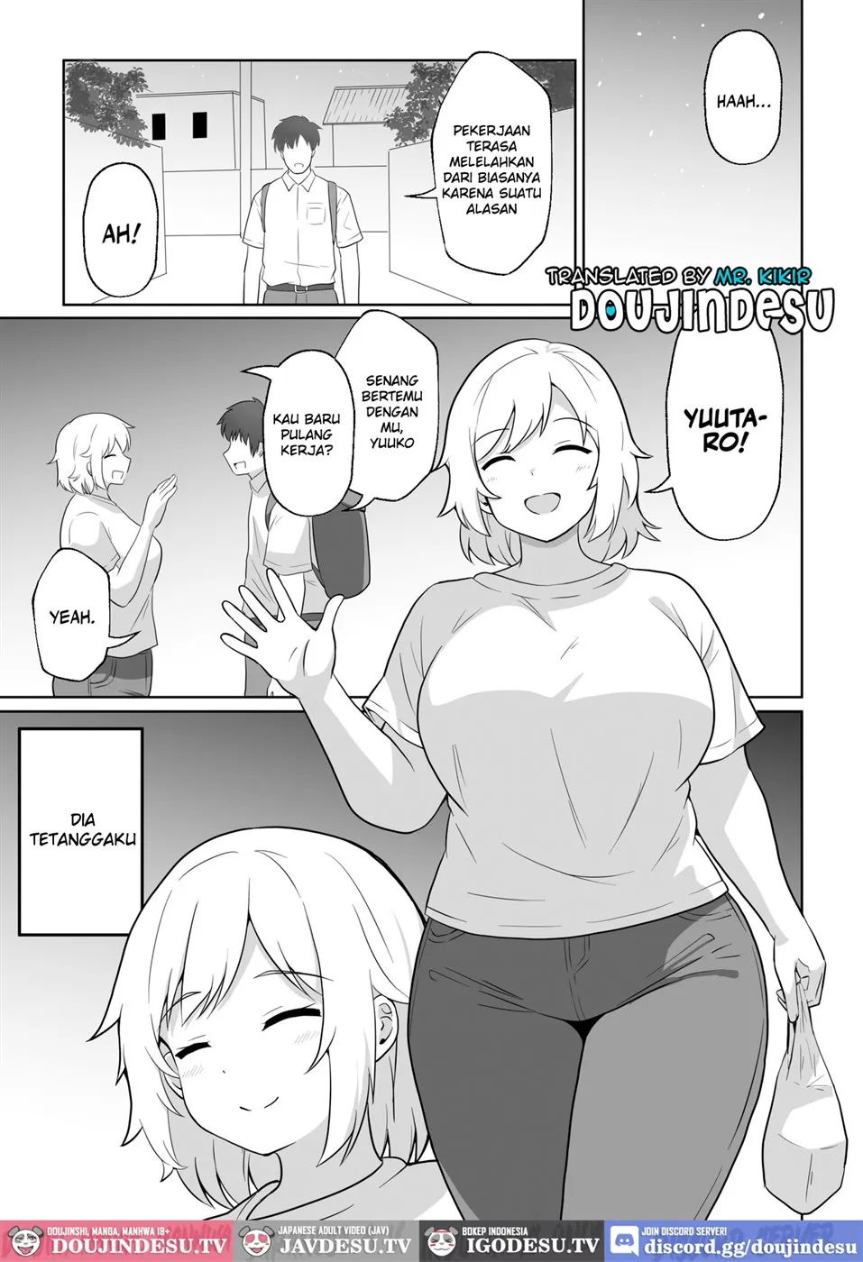 Apart no Otonari-san ga Yarasete Kureru Chapter 1
