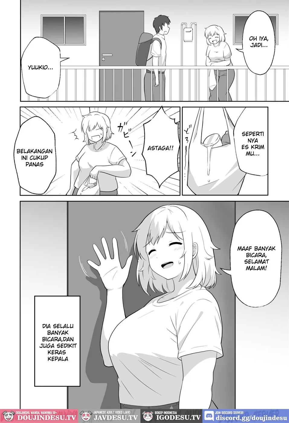 Apart no Otonari-san ga Yarasete Kureru Chapter 1