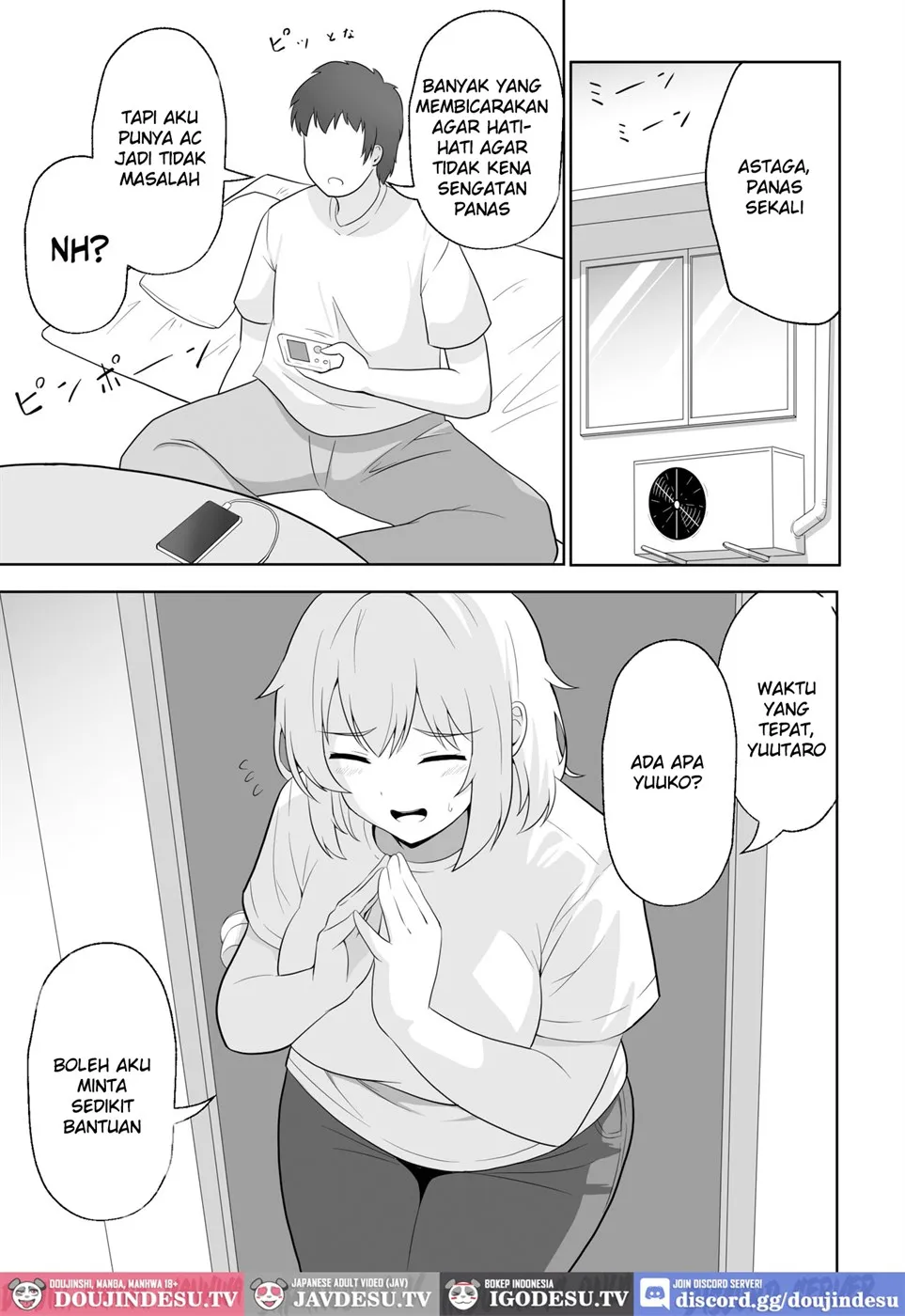 Apart no Otonari-san ga Yarasete Kureru Chapter 1