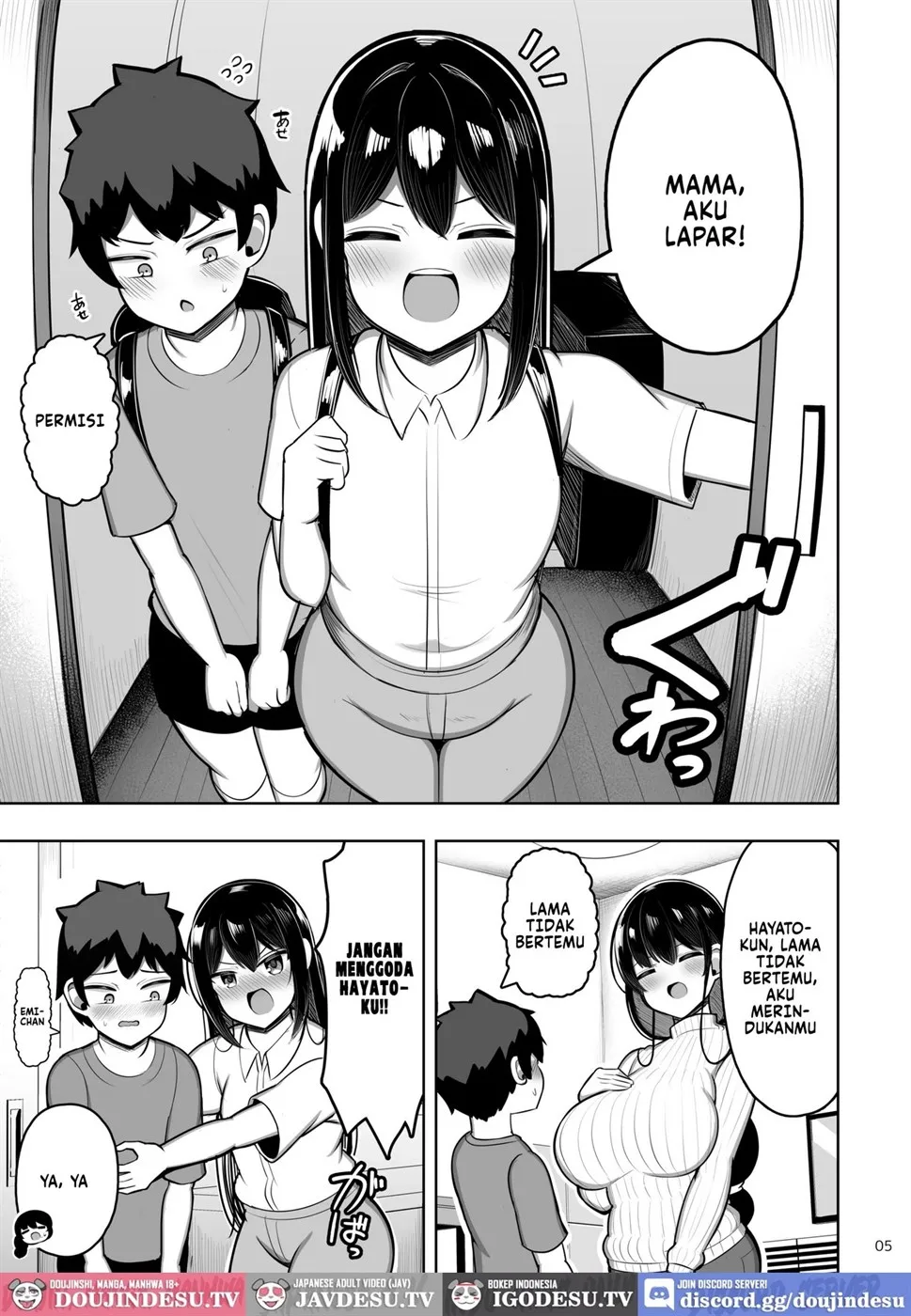 Ara Ara Mama to Musume no Kareshi Chapter 1