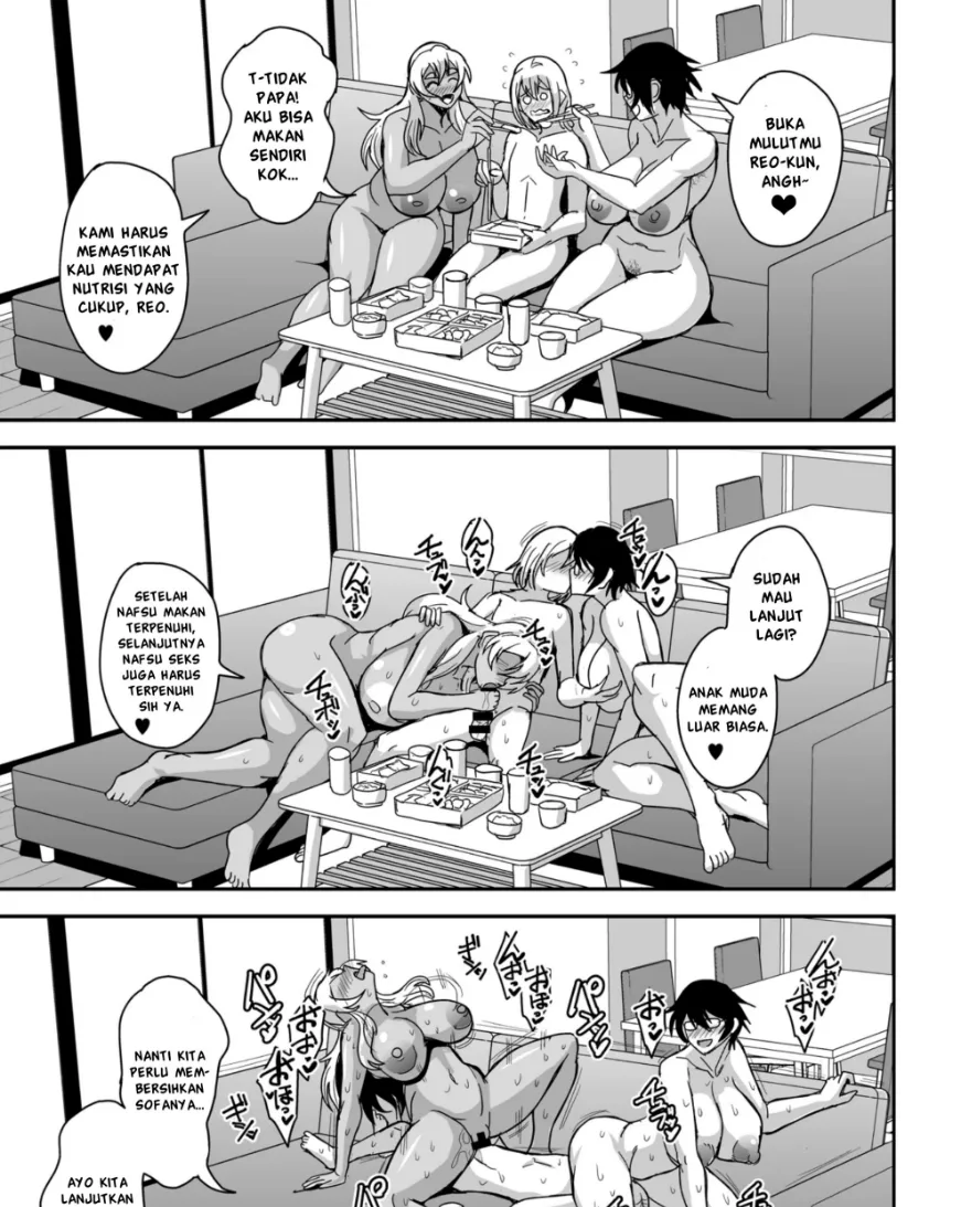 Arofour Dokushin BariCare Oba-san ga Yuujin no Musuko demo aru Toshishita Danshi to no Kankei ni Hamaru Hanashi Chapter 4