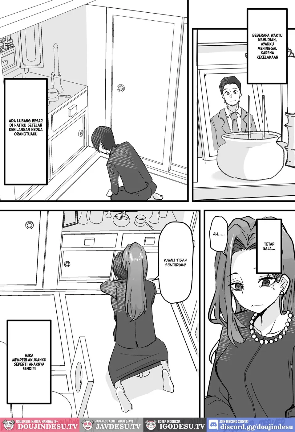 Bijin no Gibo-san o (Seiteki ni) Suki ni Natte Shimatta Ore Chapter 1