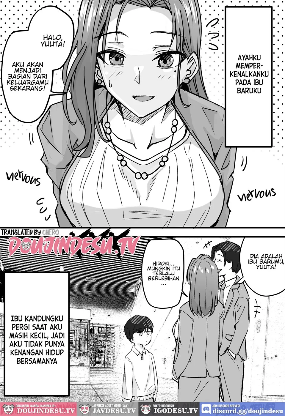 Bijin no Gibo-san o (Seiteki ni) Suki ni Natte Shimatta Ore Chapter 1