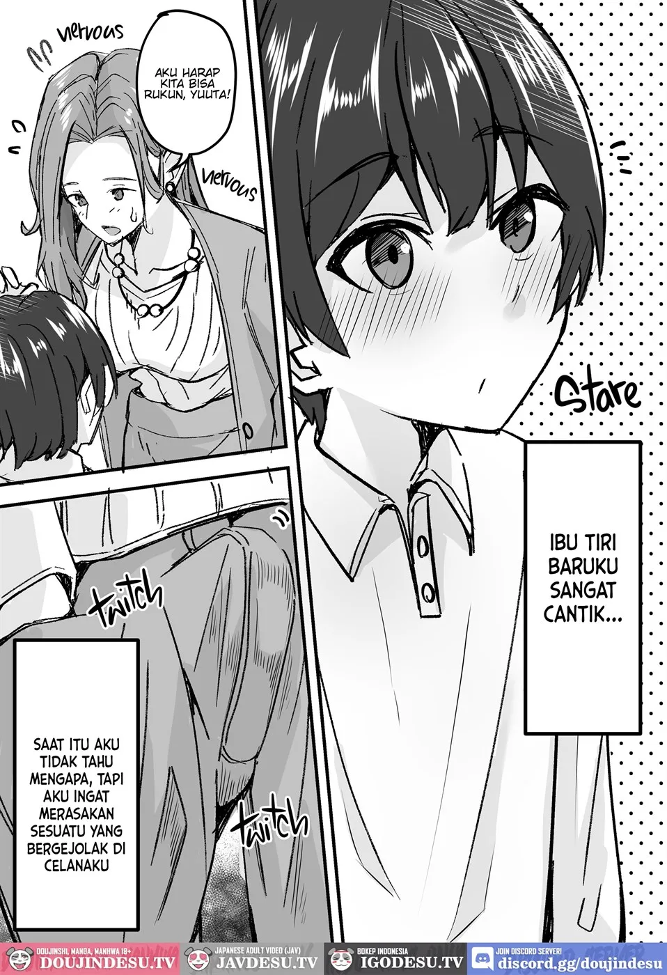 Bijin no Gibo-san o (Seiteki ni) Suki ni Natte Shimatta Ore Chapter 1